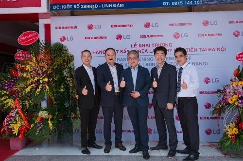 Dấu mốc 2017 – Công nghệ giặt sấy chuẩn Hàn Quốc chính thức ra mắt tại Hà Nội